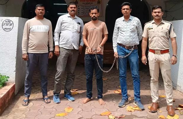 रायपुर में 5 साल से फरार हत्या का आरोपी गिरफ्तार, पैरोल खत्म होने के बाद बदल रहा था ठिकाने